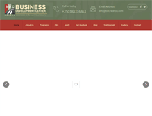 Tablet Screenshot of bdcrwanda.com